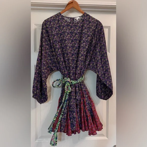 Rhode Ella Tie Waist Mini Dress